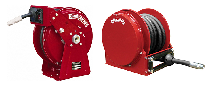 Hose reels/ grounding reels